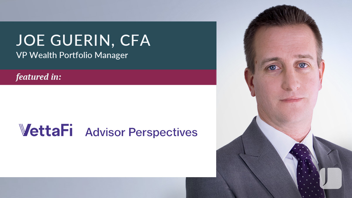 Joe Guerin next to the Advisor Perspectives logo.