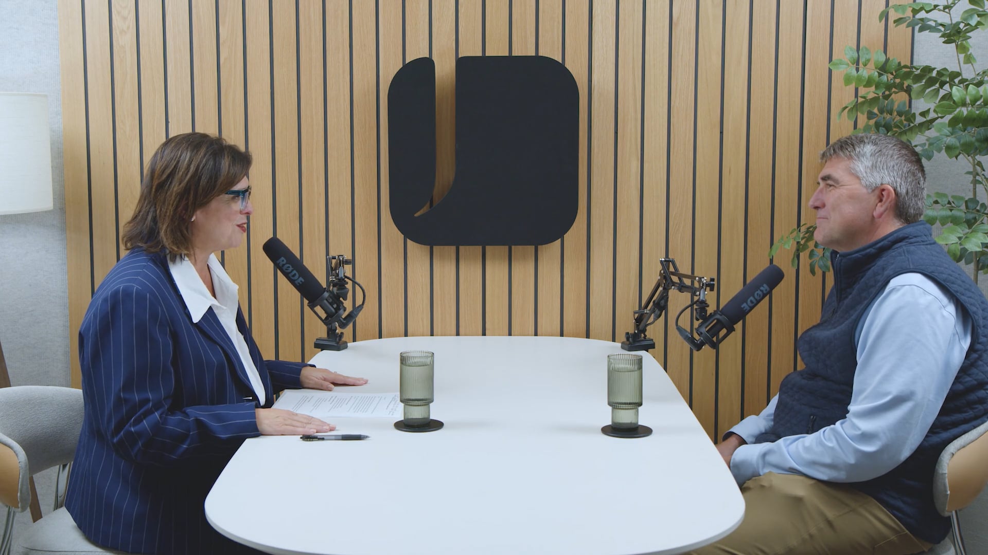 Kelly Mould and Joe Maier