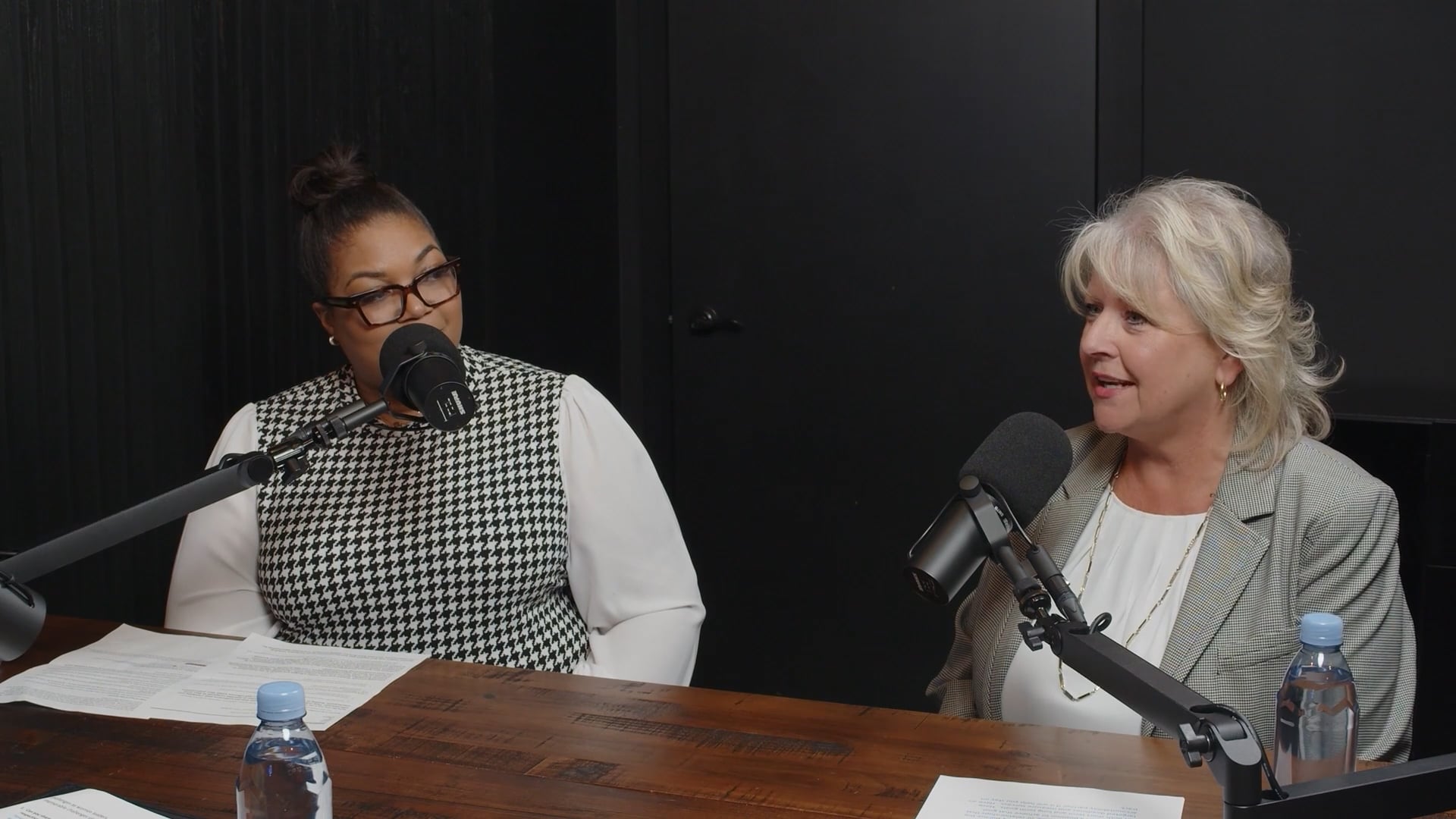 Tamarra Coleman and Karla Krehbiel speaking on the Your Money. Your Mission. Podcast.